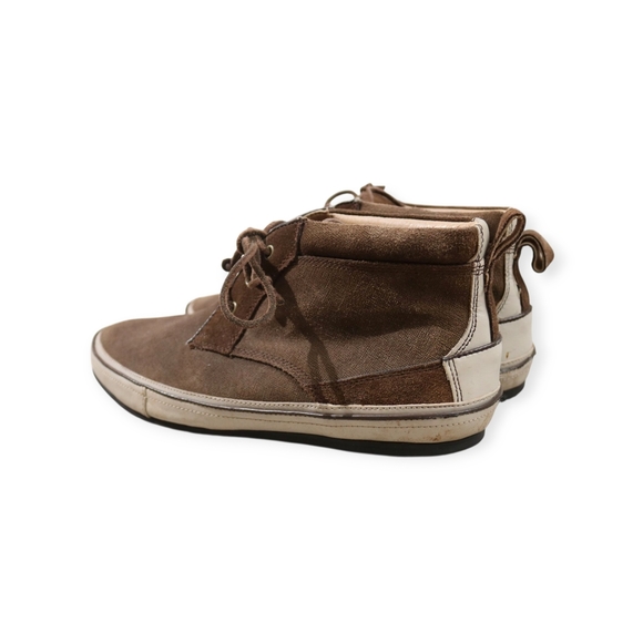 Mens 11 M John Varvatos Star USA Hipster Chukka Boots Brown Suede F2211P4B - Picture 4 of 9